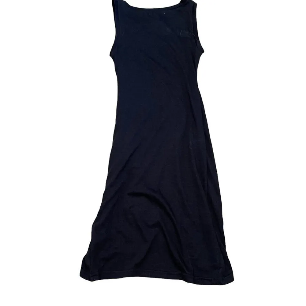 Treasure & Bond Sleeveless Ruched Dress Black Size XS FLAW - Image 3