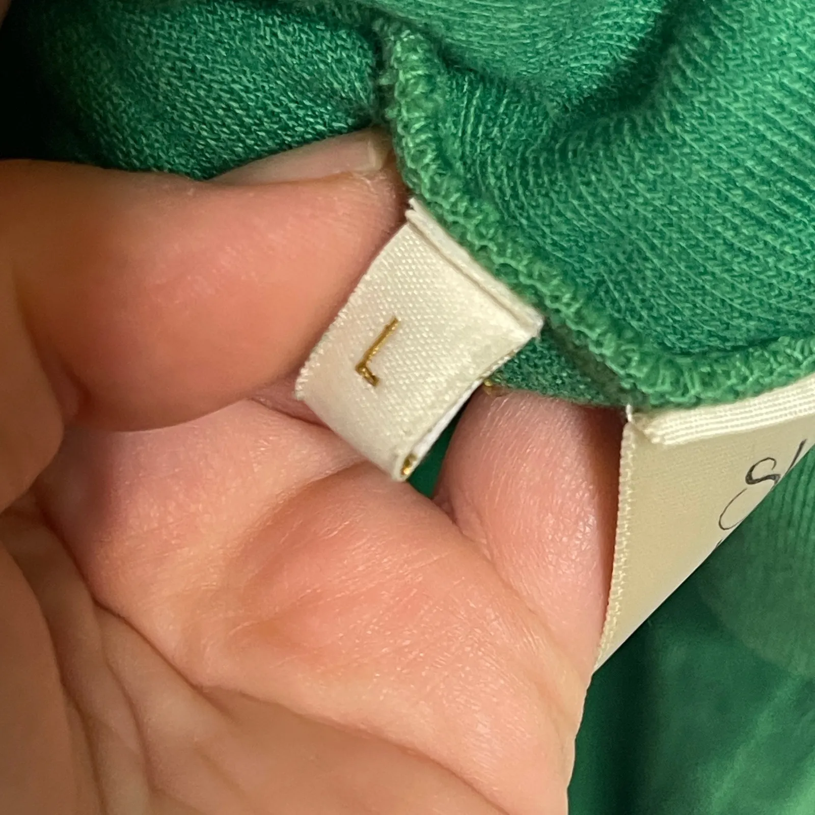 Suzie Kondi The Samos Oversized Sweatshirt in Terry in clover green sz L Size L - Image 5