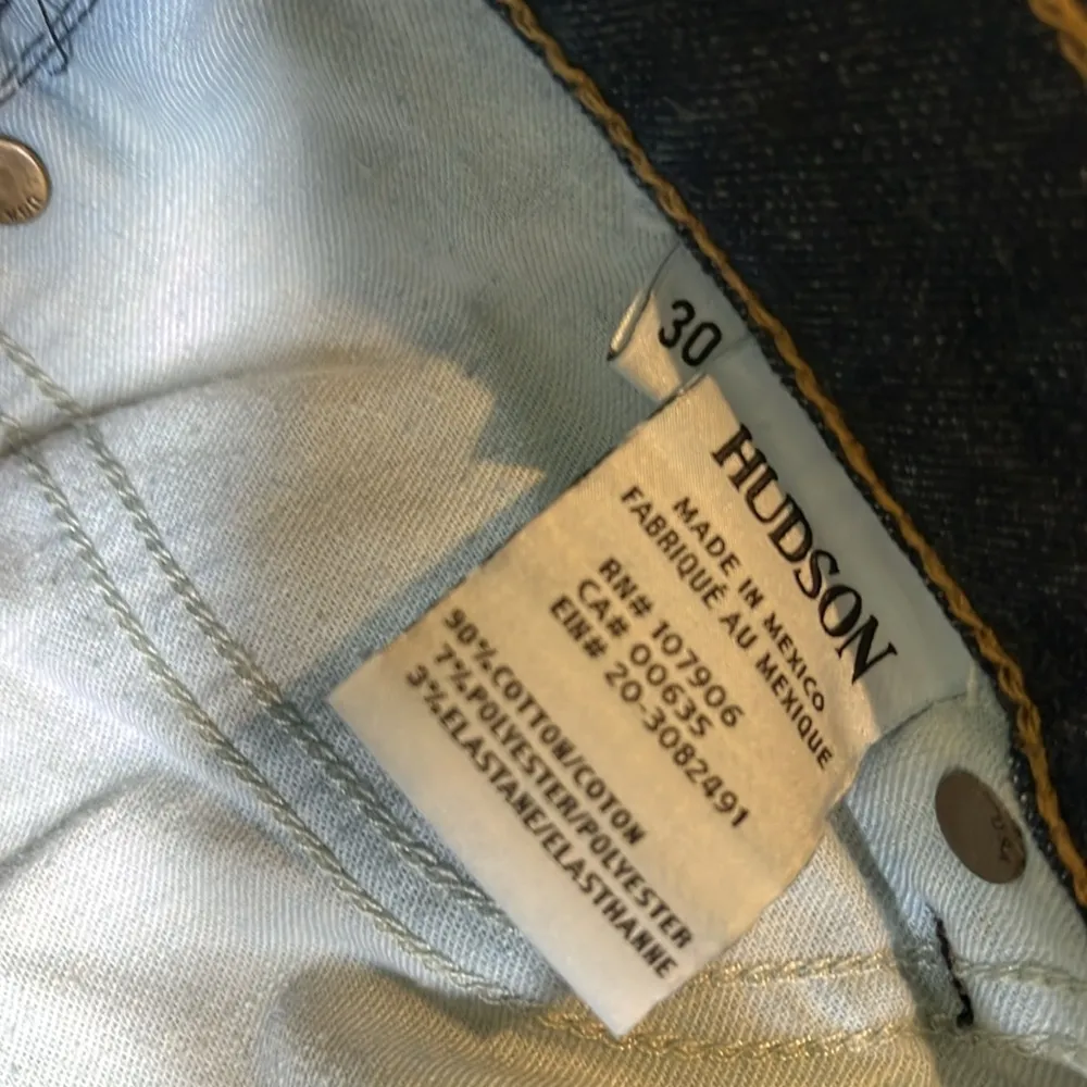 Hudson Nico Mid-Rise Super Skinny Jean 30 - Image 7