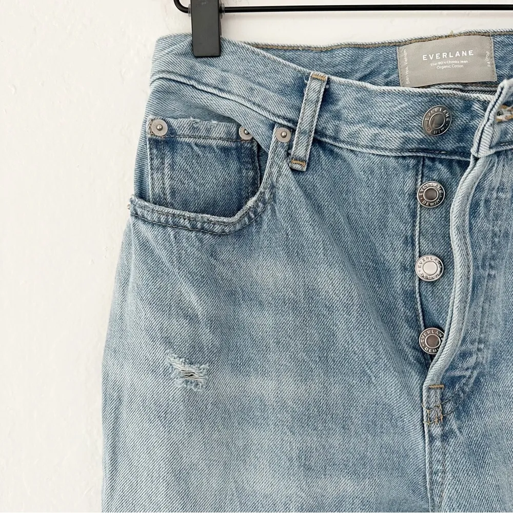 Everlane The 90’s Cheeky Straight High Waisted Patched Jeans | 24 - Image 6