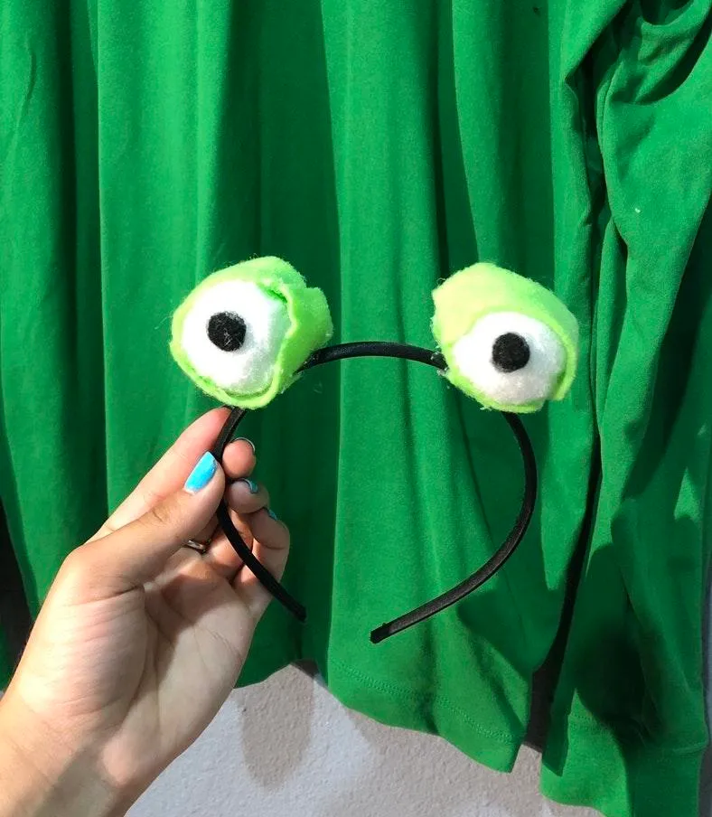 Kermit The Frog Costume Oversized Costume🐸 Green Size XL - Image 3