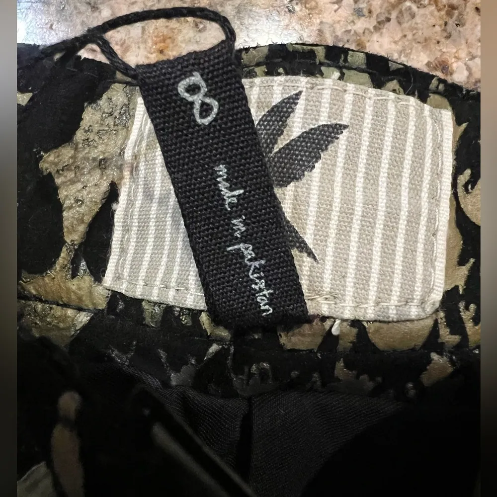 ONE TEASPOON AFRICAN NIGHT FLIGHT SIXTIES SUEDE SHORTS Size 4 *SAMPLE * NWT - Image 9