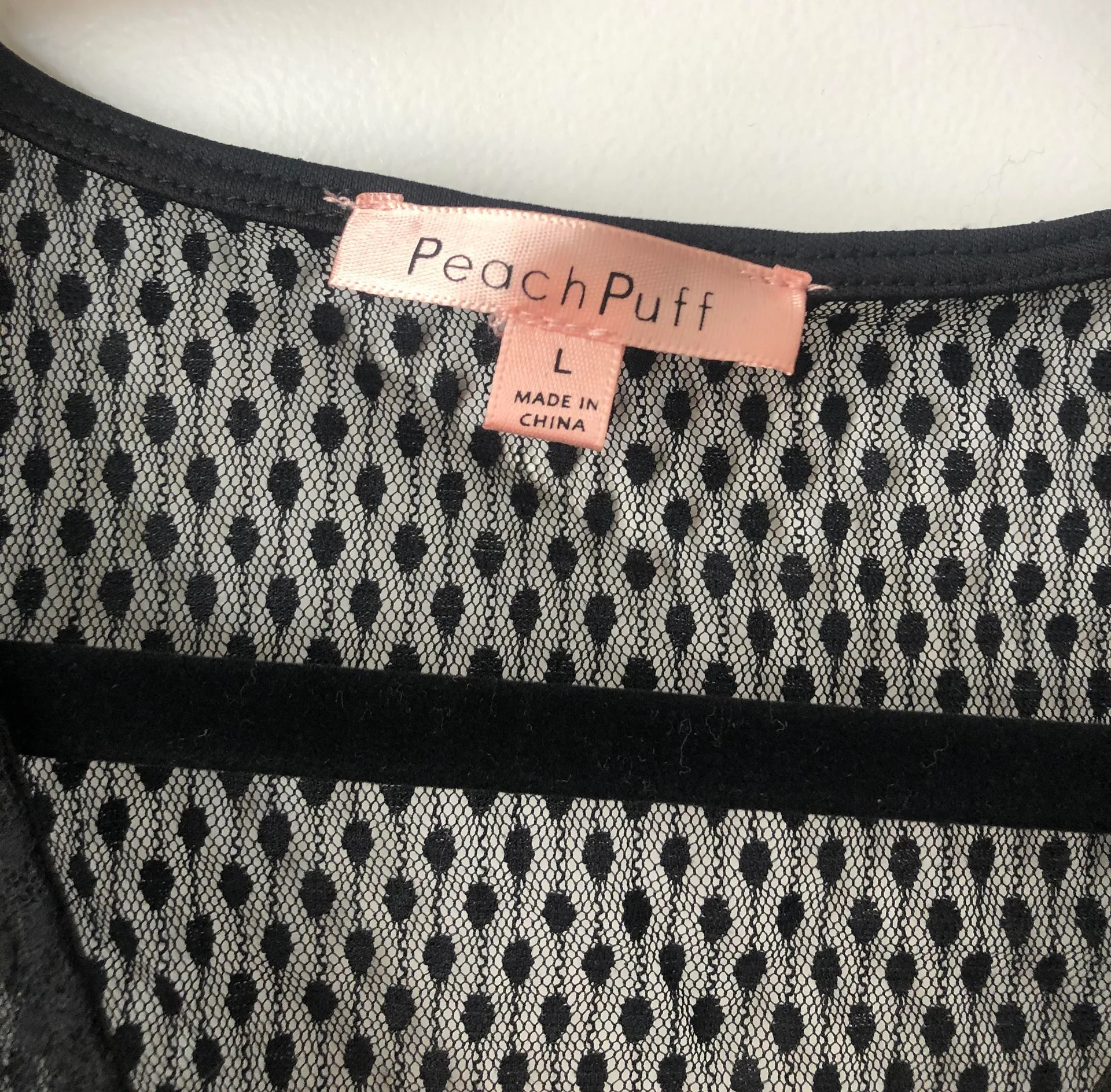 Peach Puff Boutique Long Sleeve Cropped Blouse - Image 9