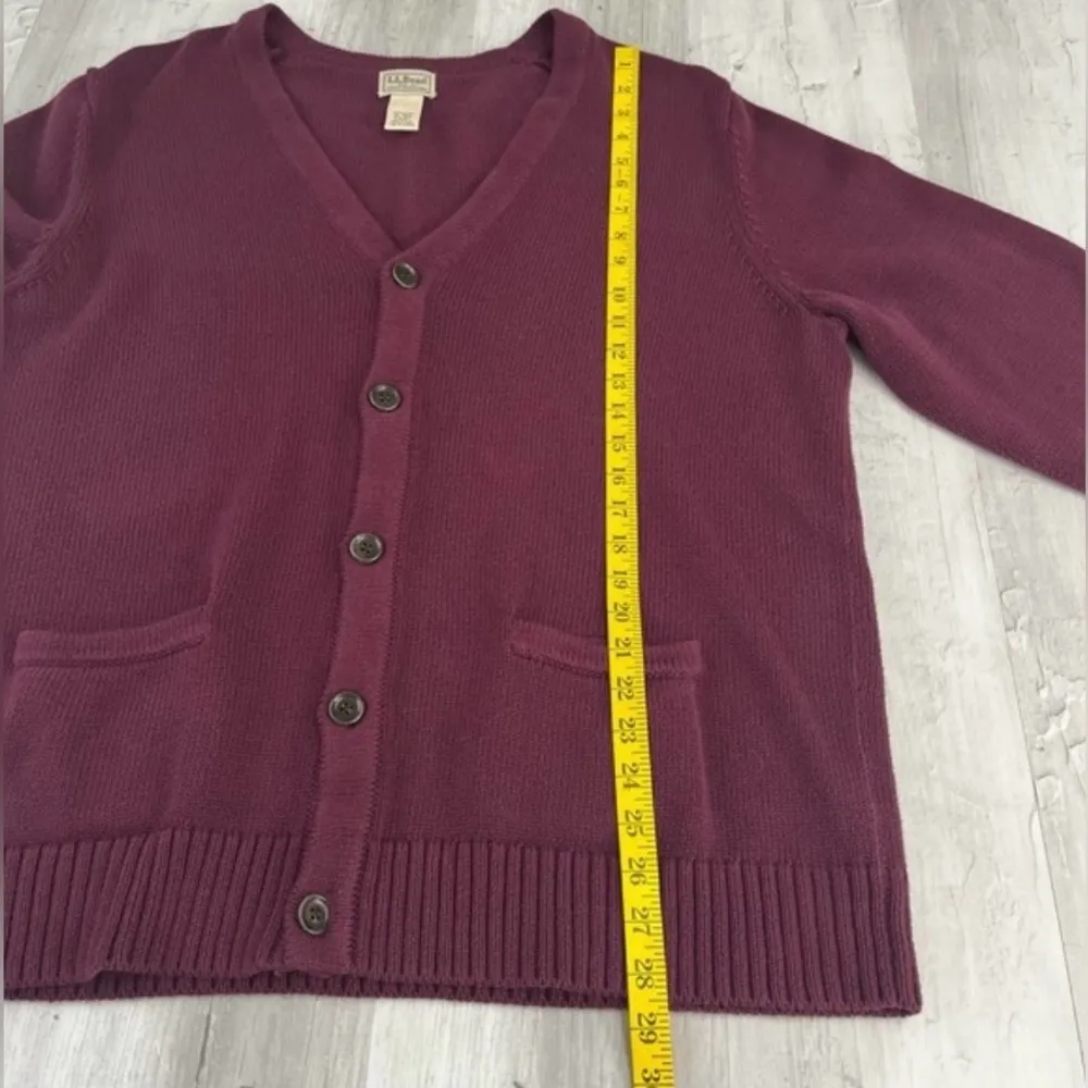 L.L. Bean | Long Sleeve V-Neck Button Down Warm & Cozy Cardigan | Unisex - XL - Image 11