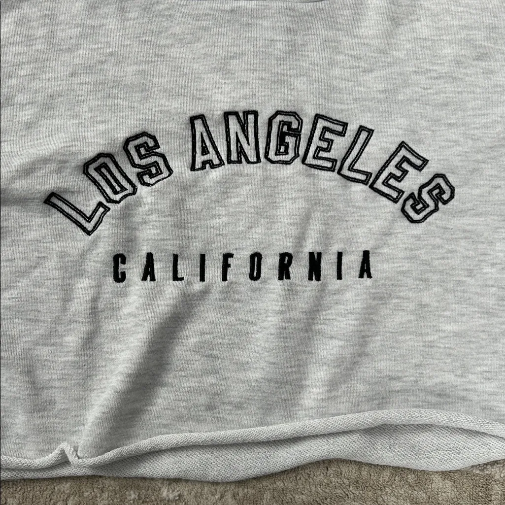 rue 21 cropped sweatshirt - Image 2