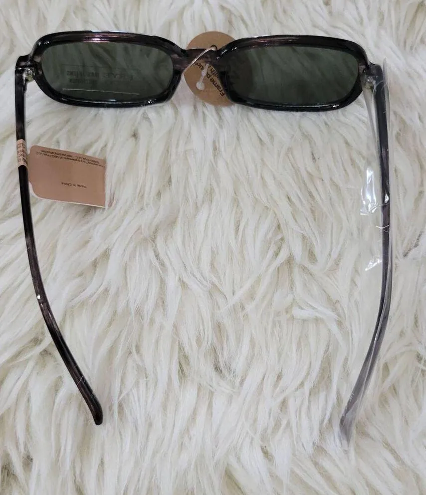 Frye NWT  and Co. Women's Gray Rectangle Sunglasses - Image 3