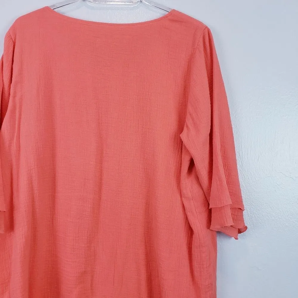 Soft Surroundings Boho Spring Blouse - Image 7