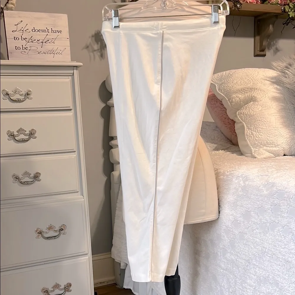 Vintage White Knit Pants - Image 7