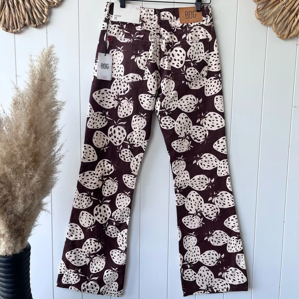 BDG pants Urban Outfitters jeans flare 26 print - Image 4