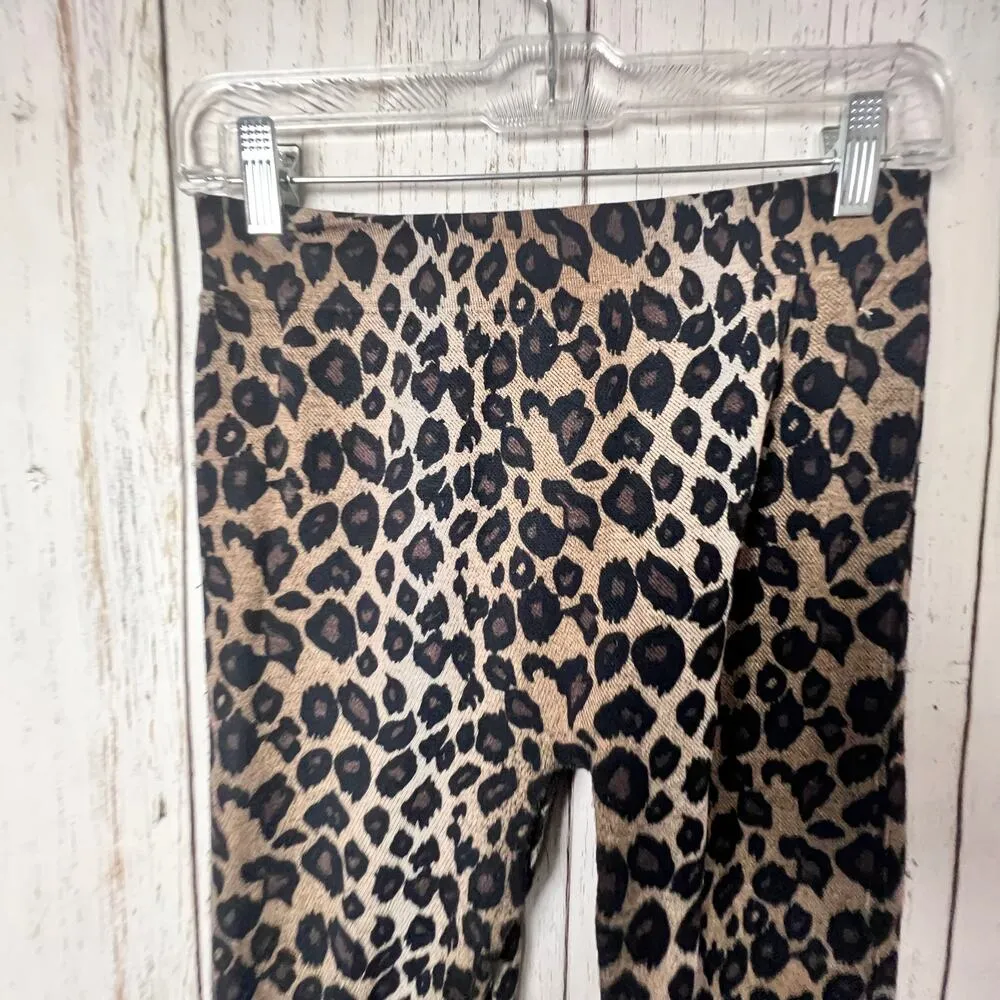 Signature Studio Women's Animal Print Leggings Sz M - Image 2