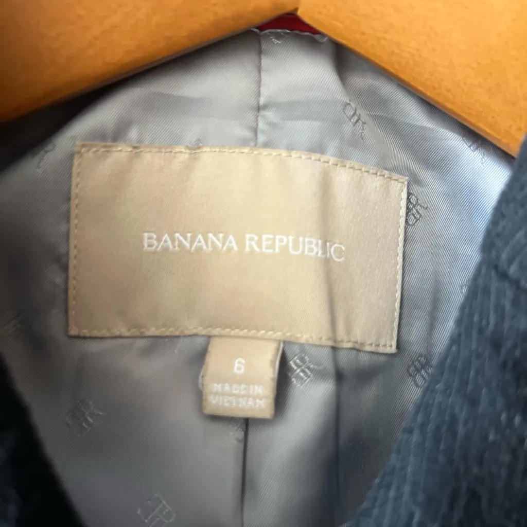 Banana Republic Black Captain's Blazer - Image 7