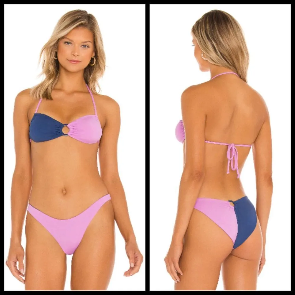 💕L*SPACE💕  Color Block Bikini Set (Ringo Top L + Mercury Classic Bottom M) NWT - Image 9