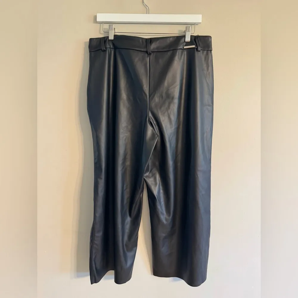 I love Tyler Madison pleather crop pant Black Size XL - Image 4