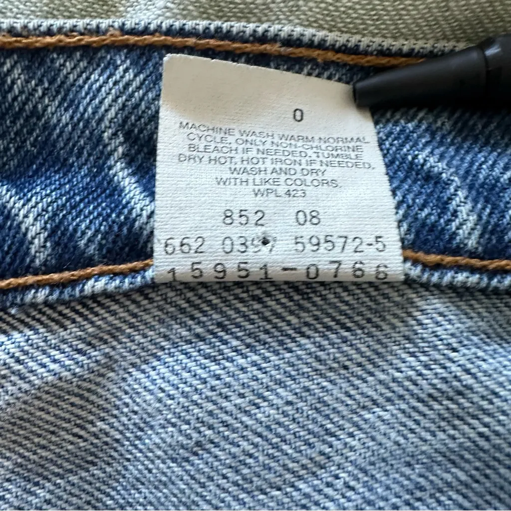 Levi’s Women’s Vintage Orange Tab 15951 Relaxed Fit Tapered Leg Jeans Size 10 - Image 5