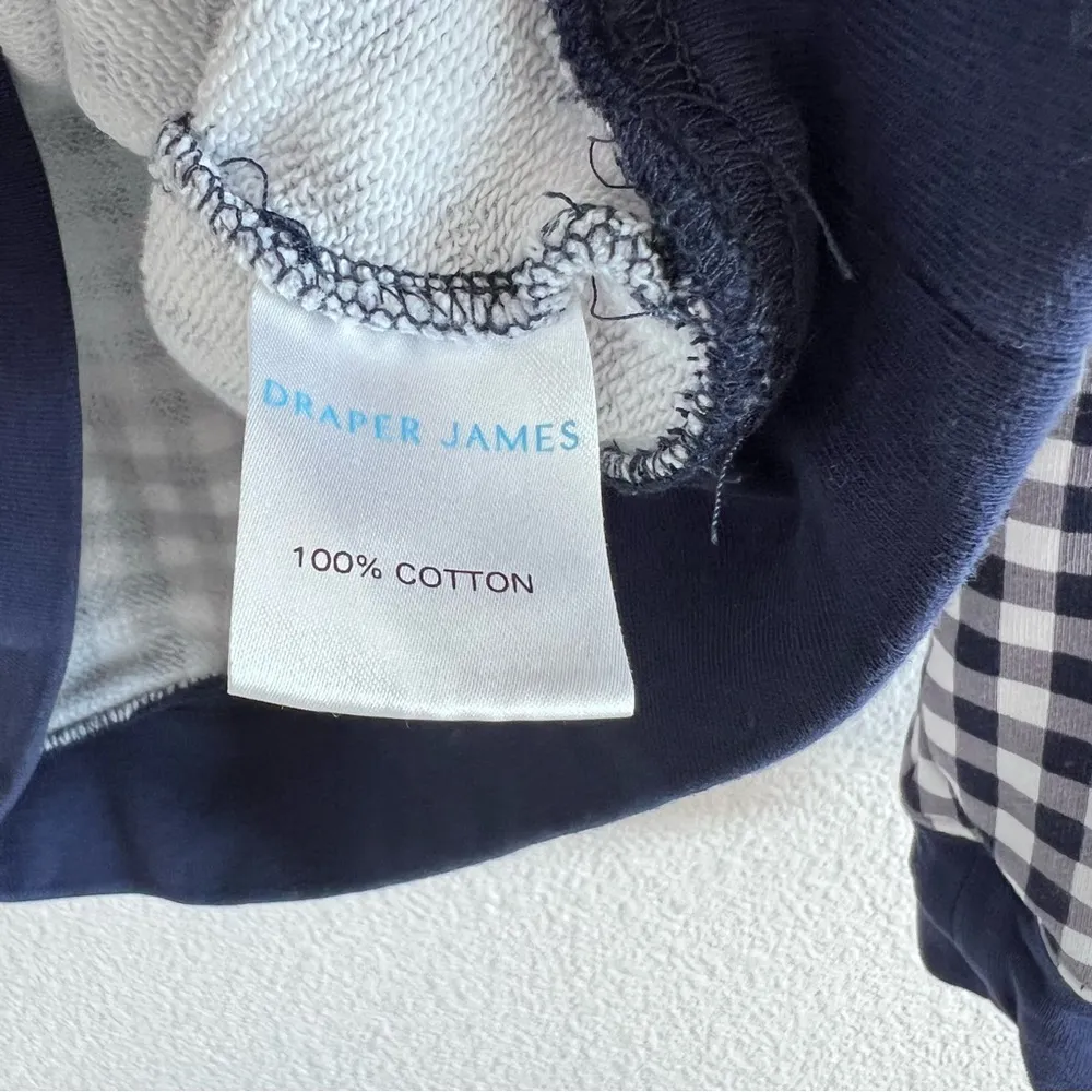 Draper James Women’s Natalie Sweatshirt in Gingham - Image 7