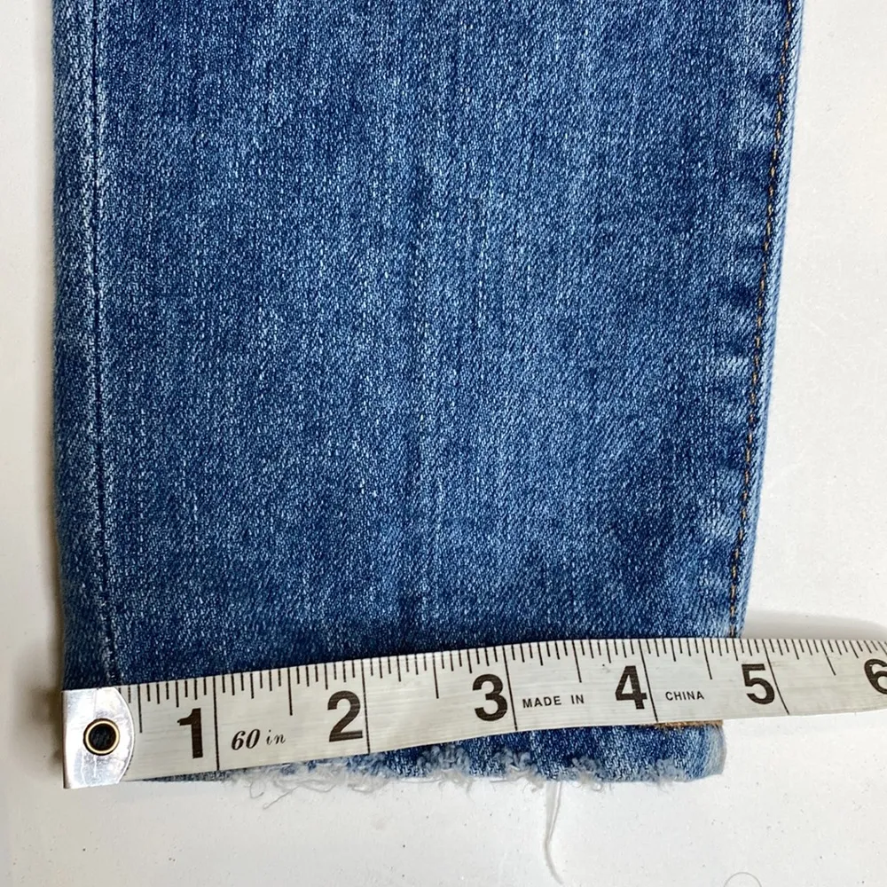 Big Star Women’s Liv Midrise Skinny Medium Blue Wash Denim Jeans EUC Sz 25R - Image 16