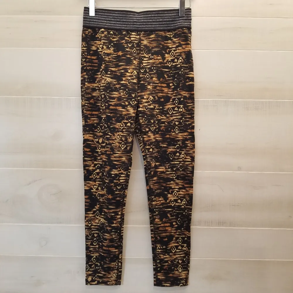 {M} Free People Movement Practice Makes Perfect Black Printed Legging - Image 3