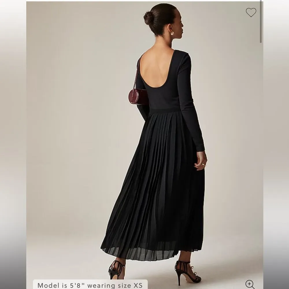 J.Crew Pleated ballet dress in stretch cotton blend - Image 2