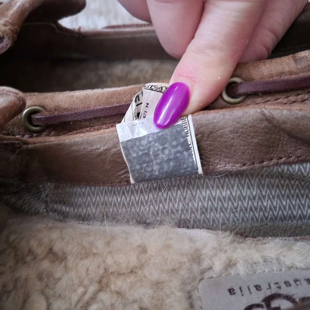 Ugg Women's Ashdale Purple Rain Shoes Sherpa Lined Style 1001768 Size 7 - Image 10