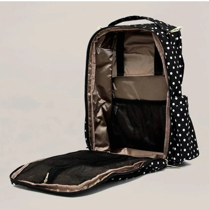 Jujube Be right back diaper backpack legacy collection Duchess print Black - Image 7