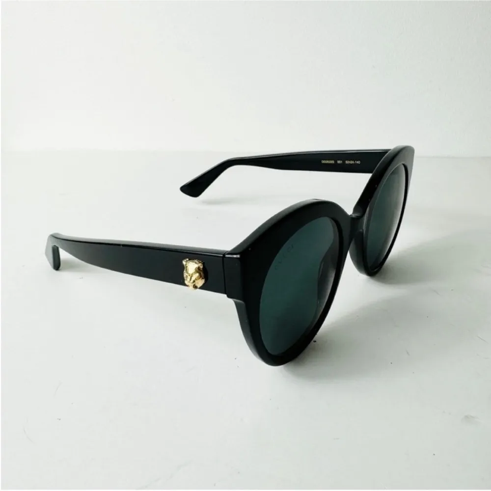 GUCCI Round frame soft cat-eye acetate sunglasses NEW - Image 5