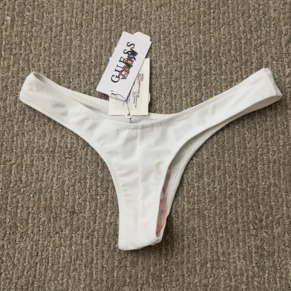 White bathing suit bottoms - Image 2
