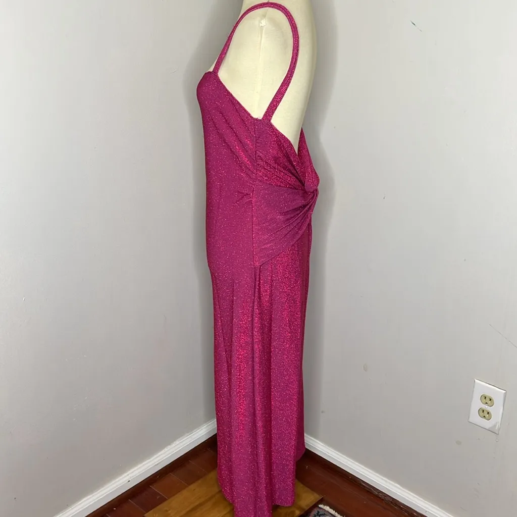 Reformation‎ Breslin Dress Pink - Image 3