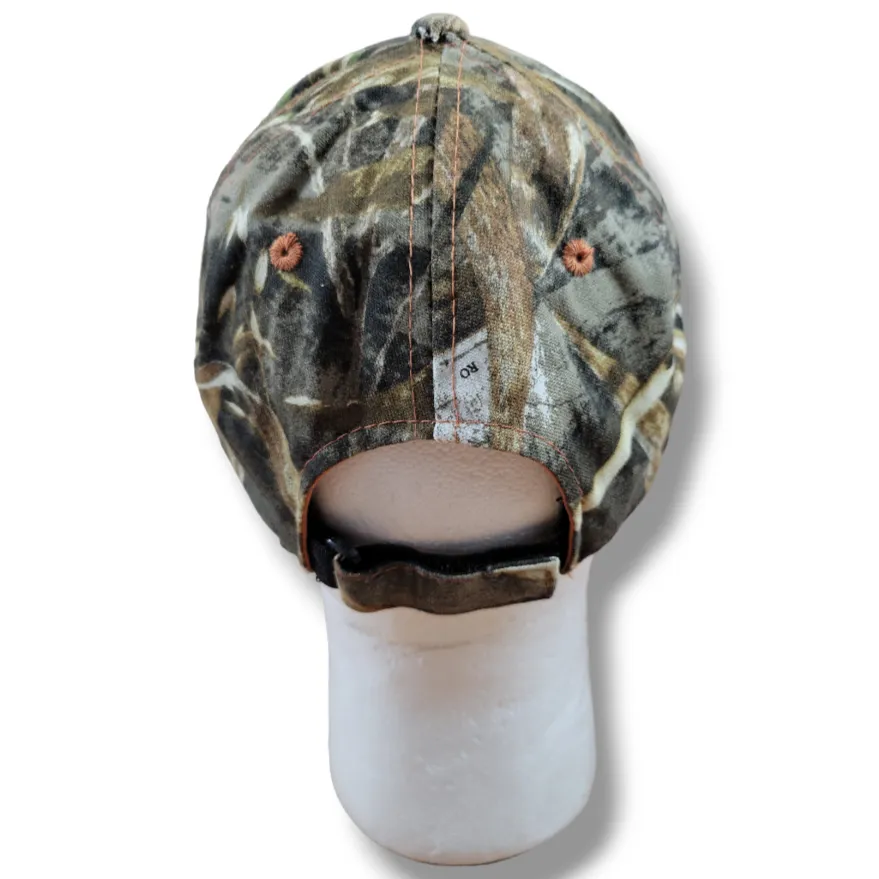 Team Realtree Hat OSFM By  Adjustable Strap Camouflage Embroidery EUC - Image 6
