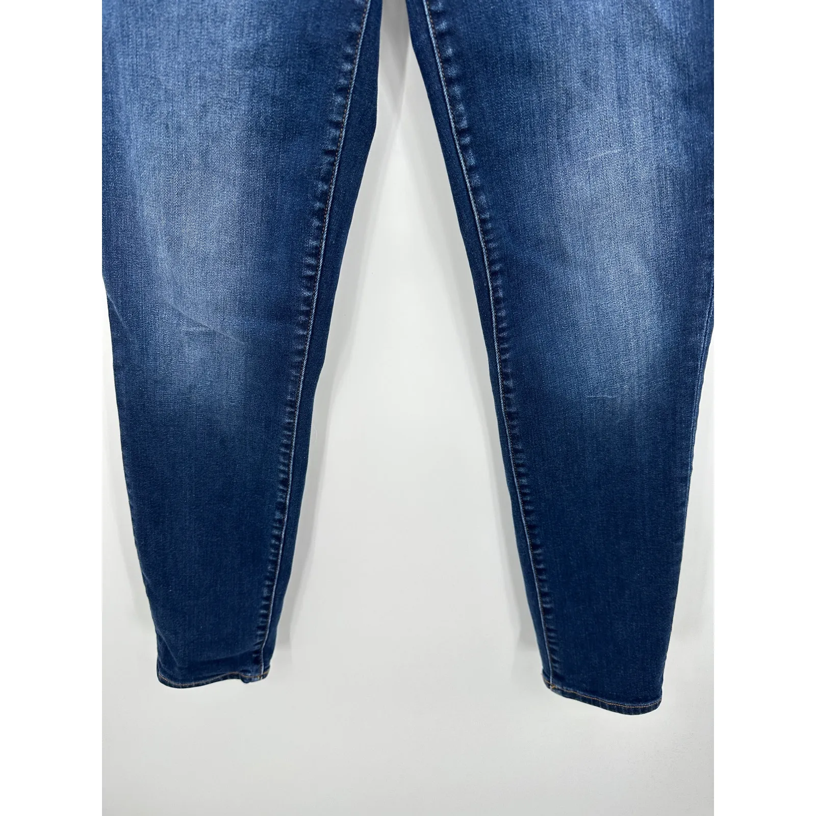 J.Crew Factory Patriotic Wash Blue Denim Skinny Jeans Women's Size 29 x 28 - Image 3