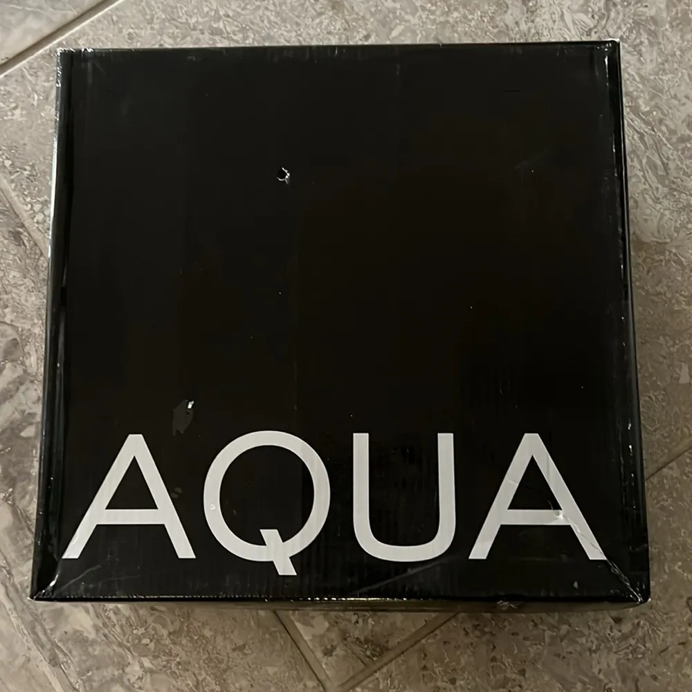 Bloomingdale’s Aqua July Platform Slide Sandals in Cognac, Size 8 New in Box - Image 11