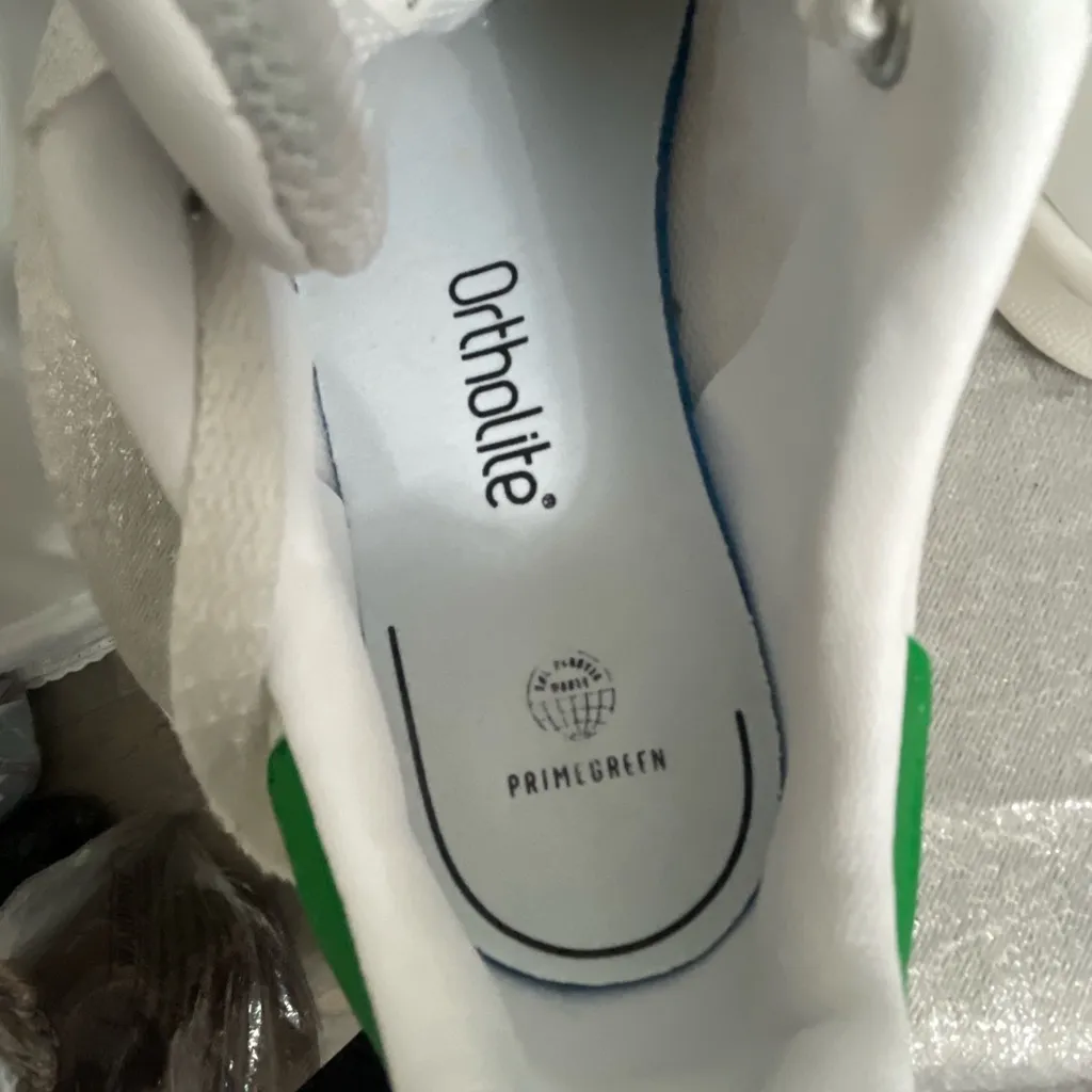 Adidas Stan Smith Primegreen White Green Sneakers Unisex (B52) - Image 8