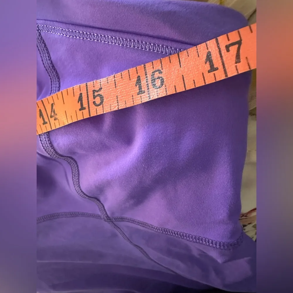 Lululemon Run Catch Me Tank Top Sz 6 Power Luxtreme Coolmax Strappy Purple - Image 6