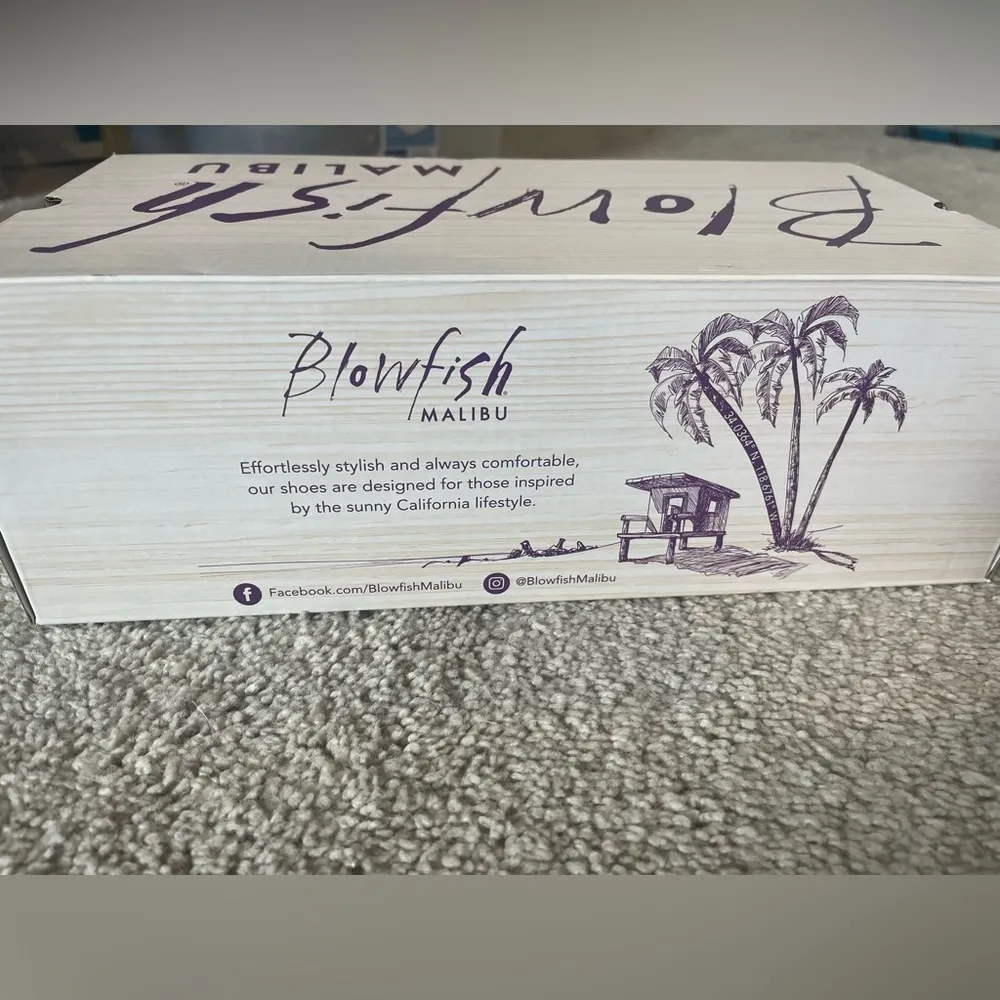 Blowfish Gray Leopard Paper Cat Canvas No Lace Grommet Tennis Shoes Size 8.5 NEW - Image 8