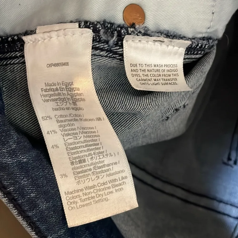 Madewell Curvy Mid-Rise Stovepipe Straight Leg Jeans Dahill Wash Size 26 NG382 - Image 3