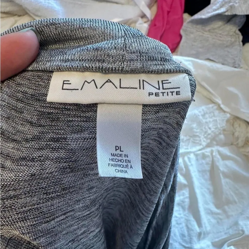 Grey cowl neck top size large - Image 6