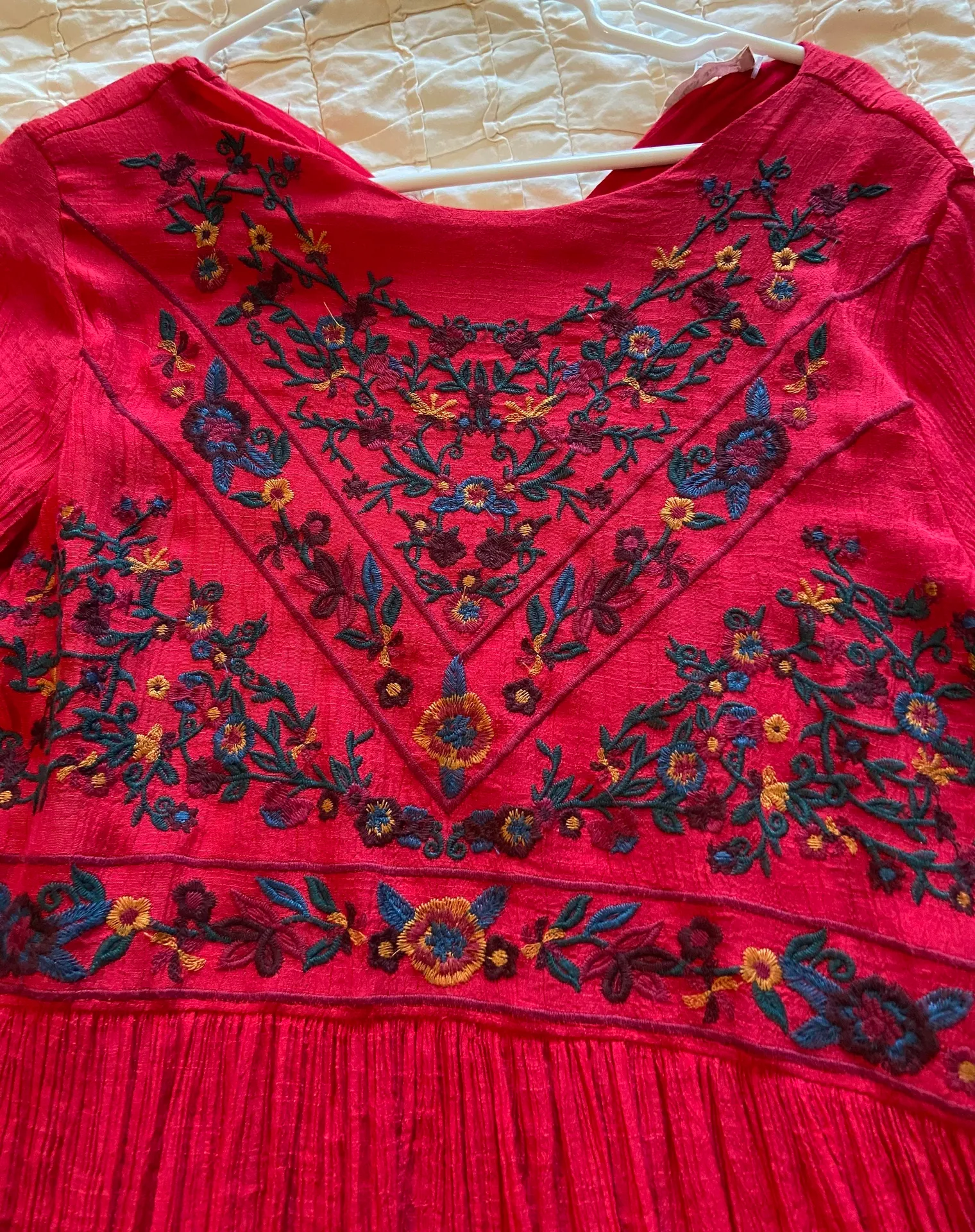 Altar'd State Red Dress - Image 3