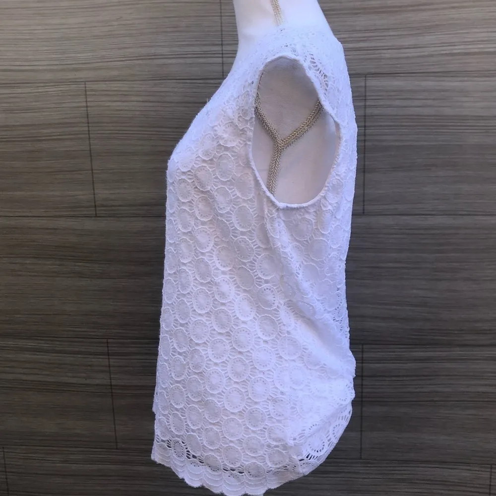 Roz & Ali lined blouse Size Medium - Image 5