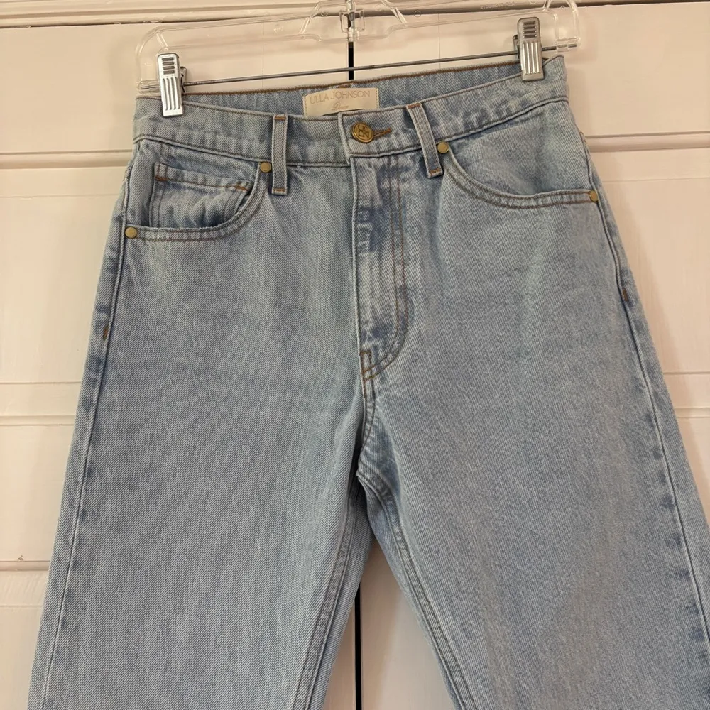 Ulla Johnson Daphne Jean in Glacier (light wash) -‎ Size 24 Slim Boyfriend Style - Image 11