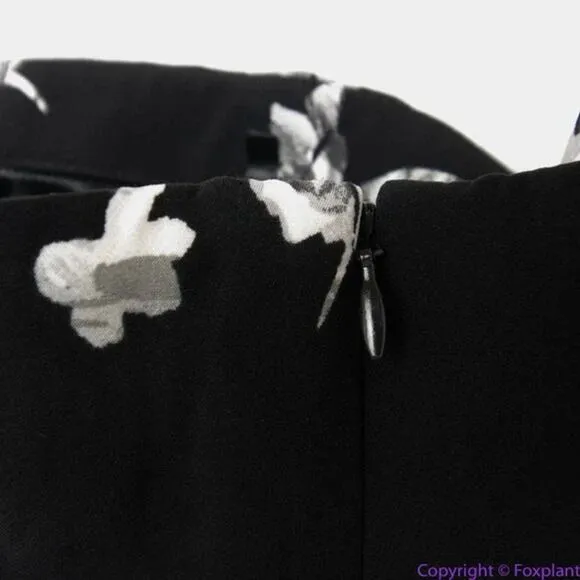 New!  White House Black Market Convertible Floral-Bodice Jumpsuit,‎ 14 - Image 14