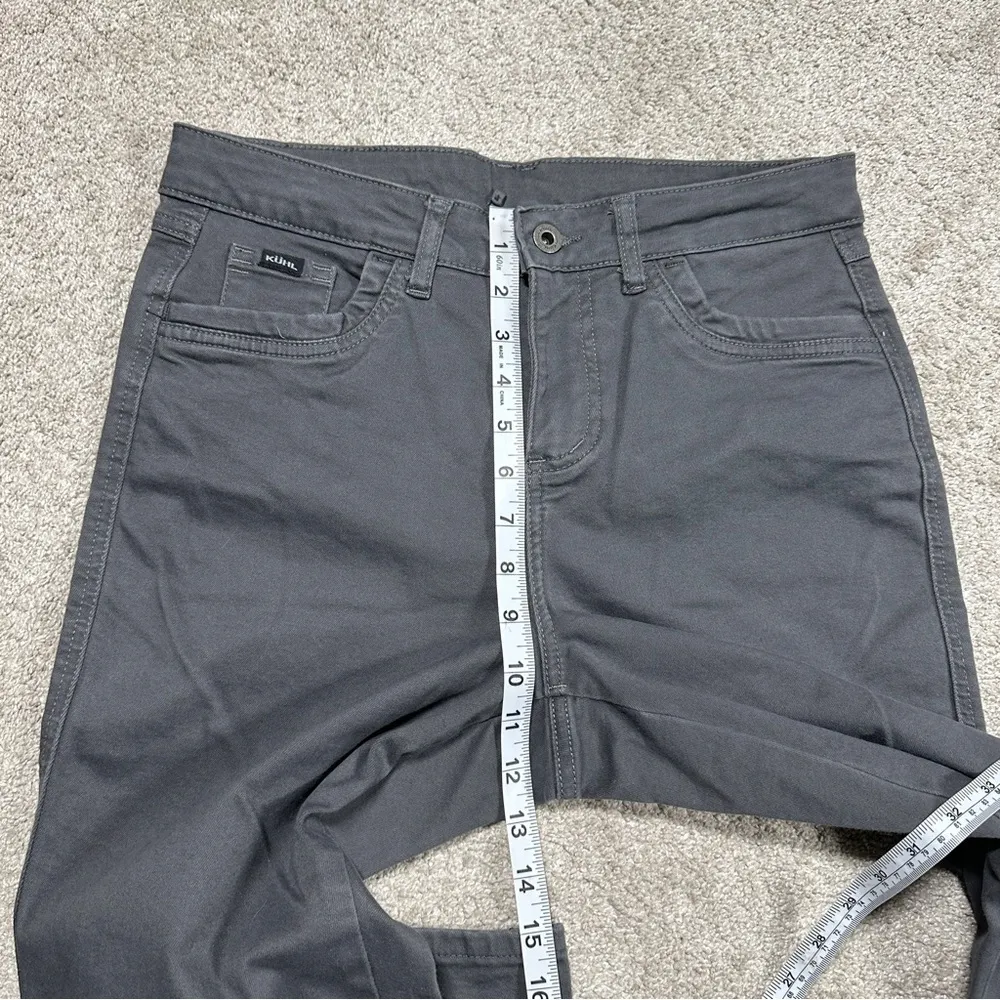 Kuhl Women’s Kontour Skinny Pants Mid Rise Outdoor Hiking in Pavement Gray 10 - Image 14