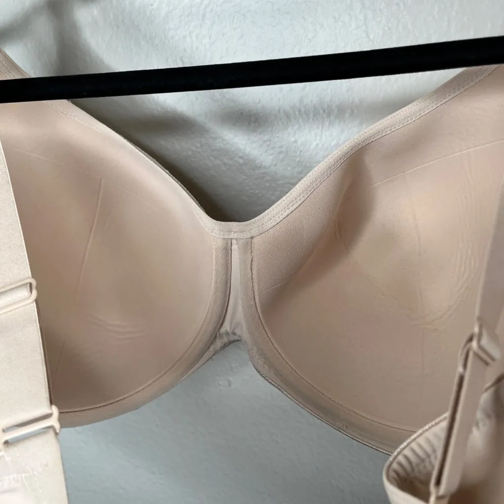 Soma Stunning Support Balconette Bra 42G Nude Lace Overlay Size undefined - Image 5