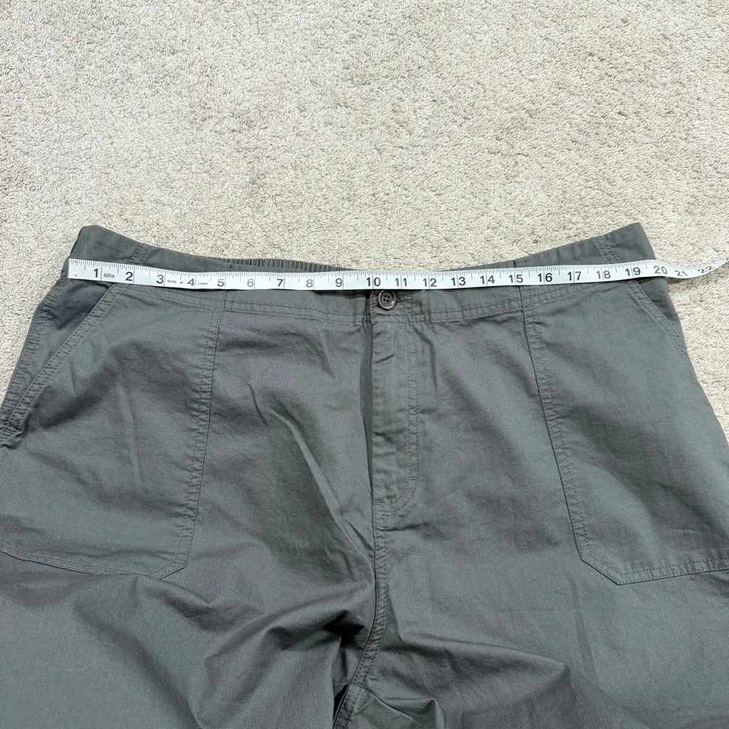 Pact Women’s Organic Cotton Jogger Pants High Rise Side Ankle Zip in Gray XXL - Image 13