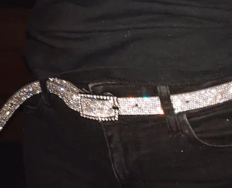 Sparkle Rhinestone Belt - Image 2
