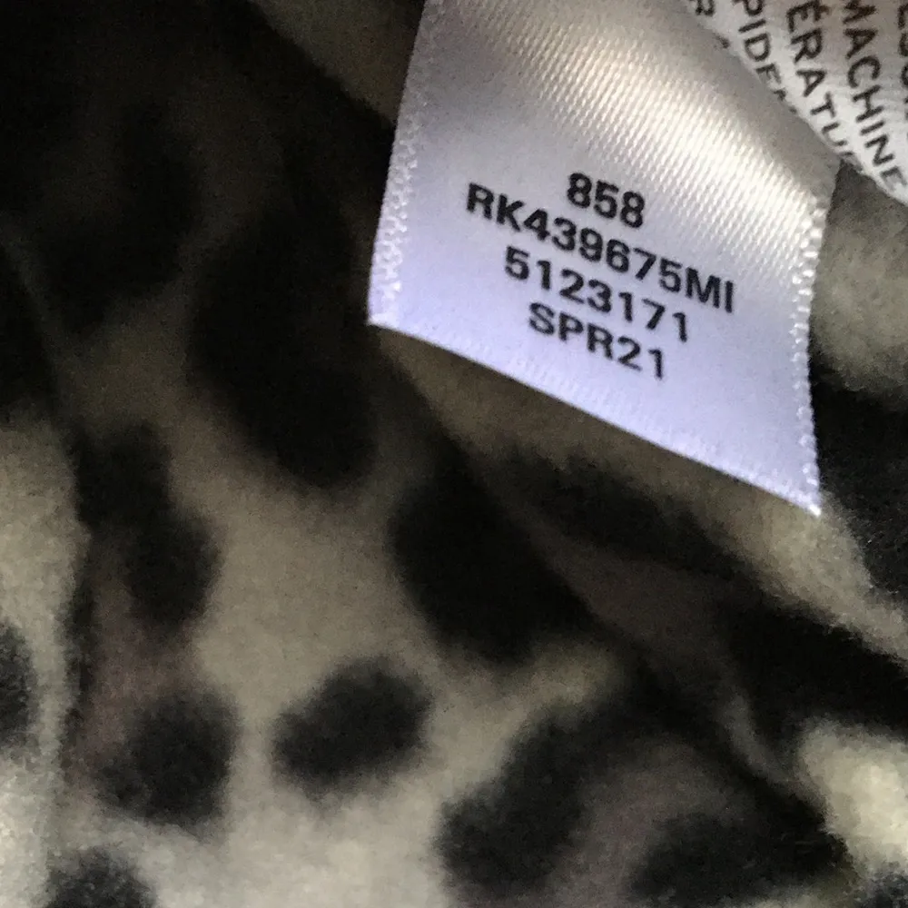 Abound Giada Leopard Print Fleece Sweatshirt XS Nordstrom Animal NWT - Image 5