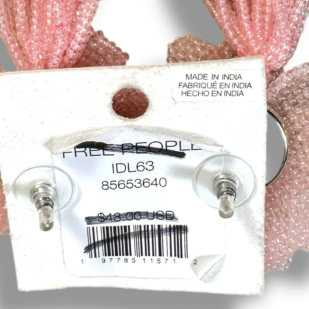 Free People Oracle Dangles in Blush Iridescent NWT Fairy Mermaid Summer Beach - Image 7