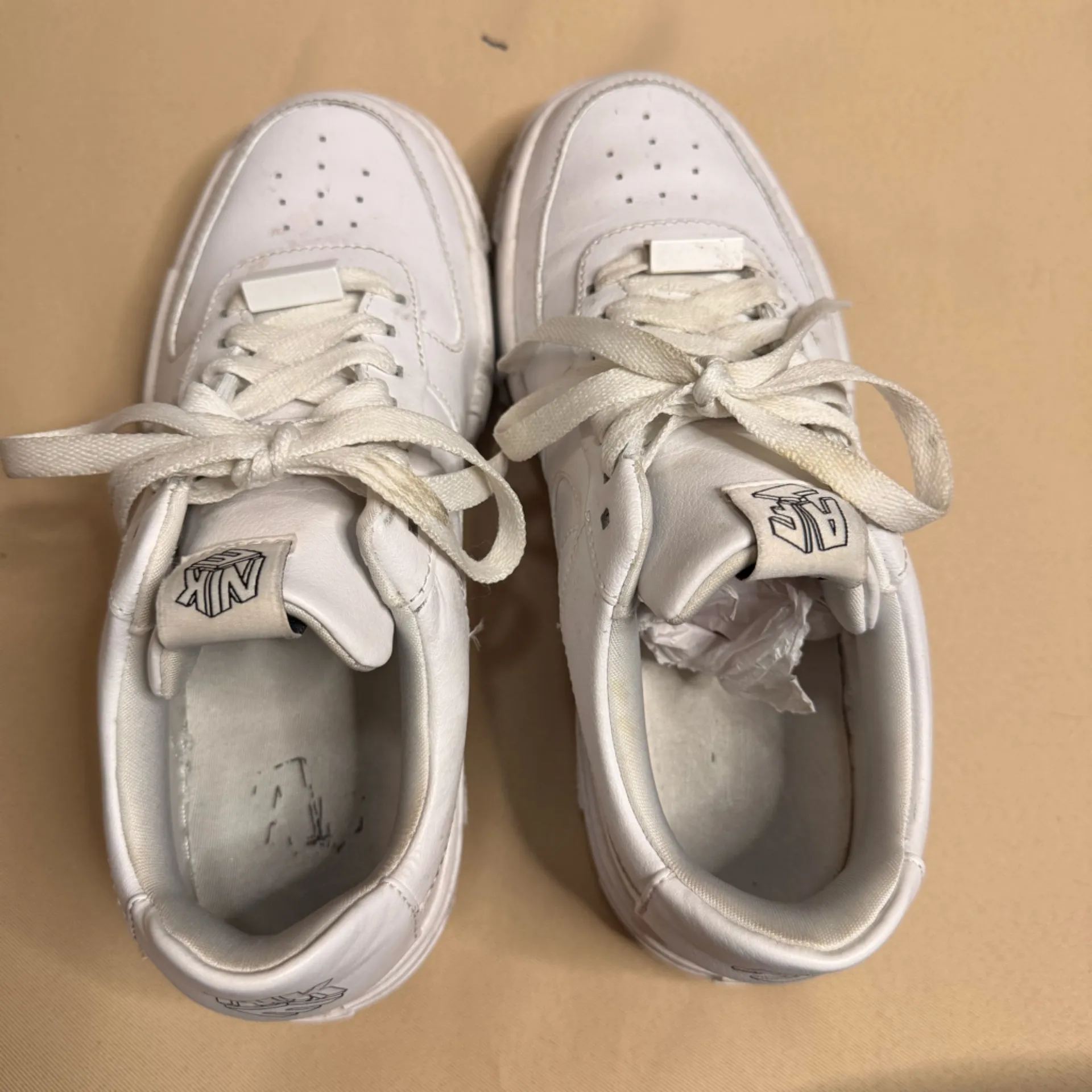 NIKE WOMEN AIR FORCE 1 PIXEL (WHITE / WHITE-BLACK-SAIL) - Image 10