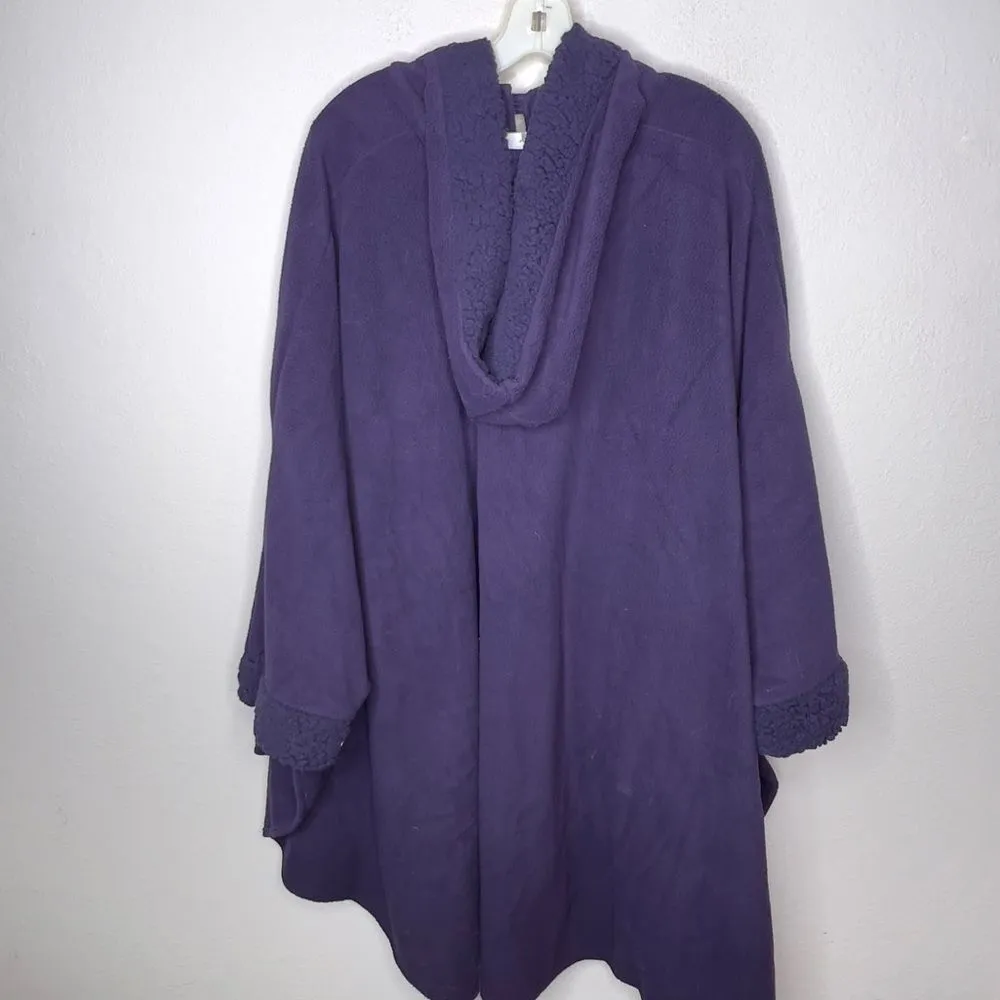 Country Store‎ Purple Sherpa Wrap Size undefined - Image 4