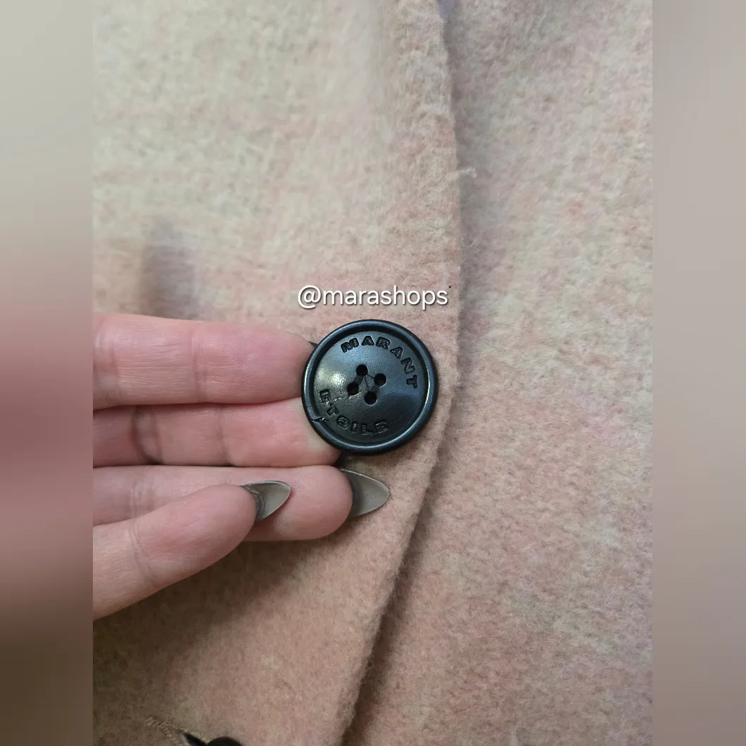 Isabel Marant Etoile Pink Gabriel Coat - Image 7