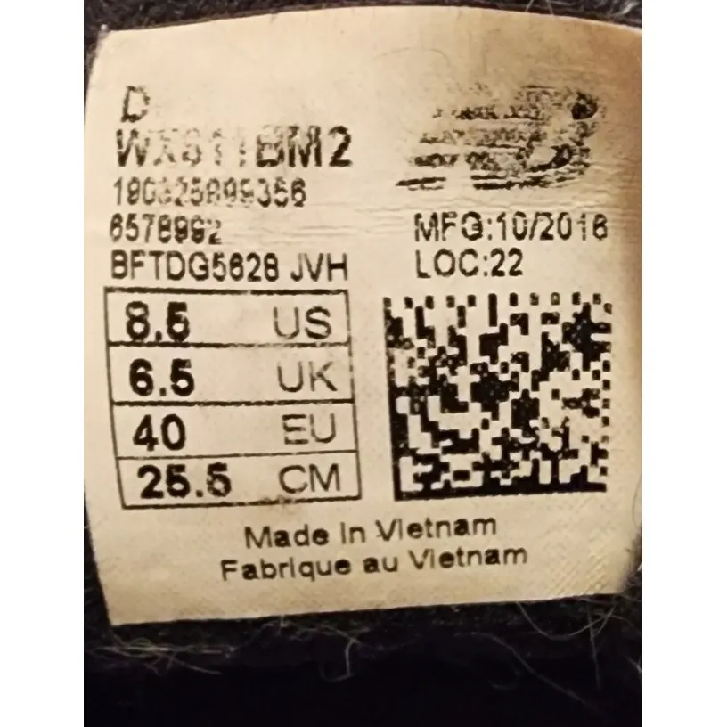 New Balance Running Shoes FantomFit Cush Lightweight Athletic Black Pink‎ - Image 5