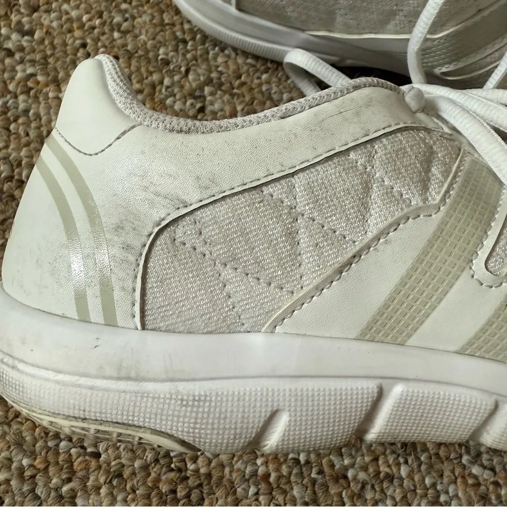 women’s triple cheer cross trainer cheerleading white shoes - Image 8